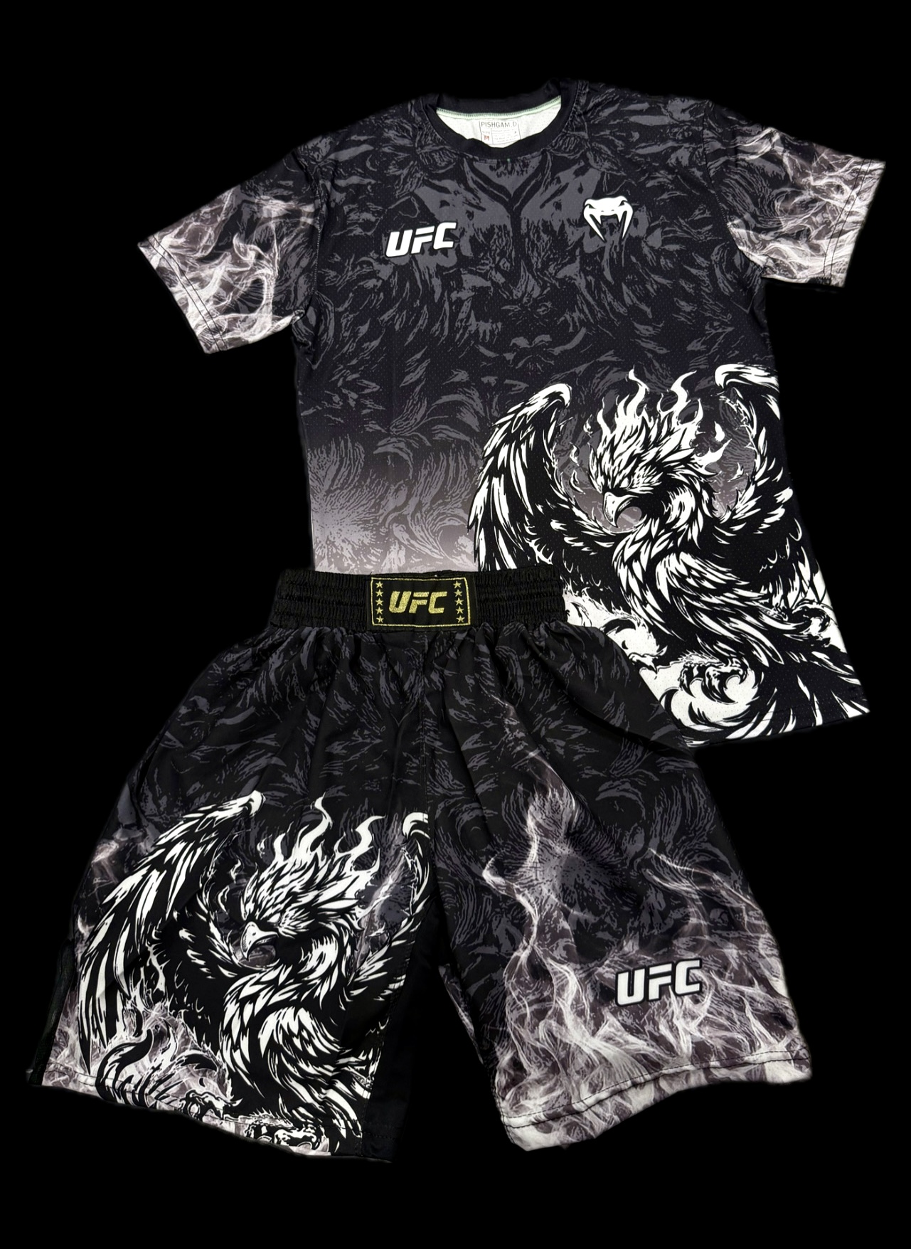 ست تیشرت وشورت ufcونوم