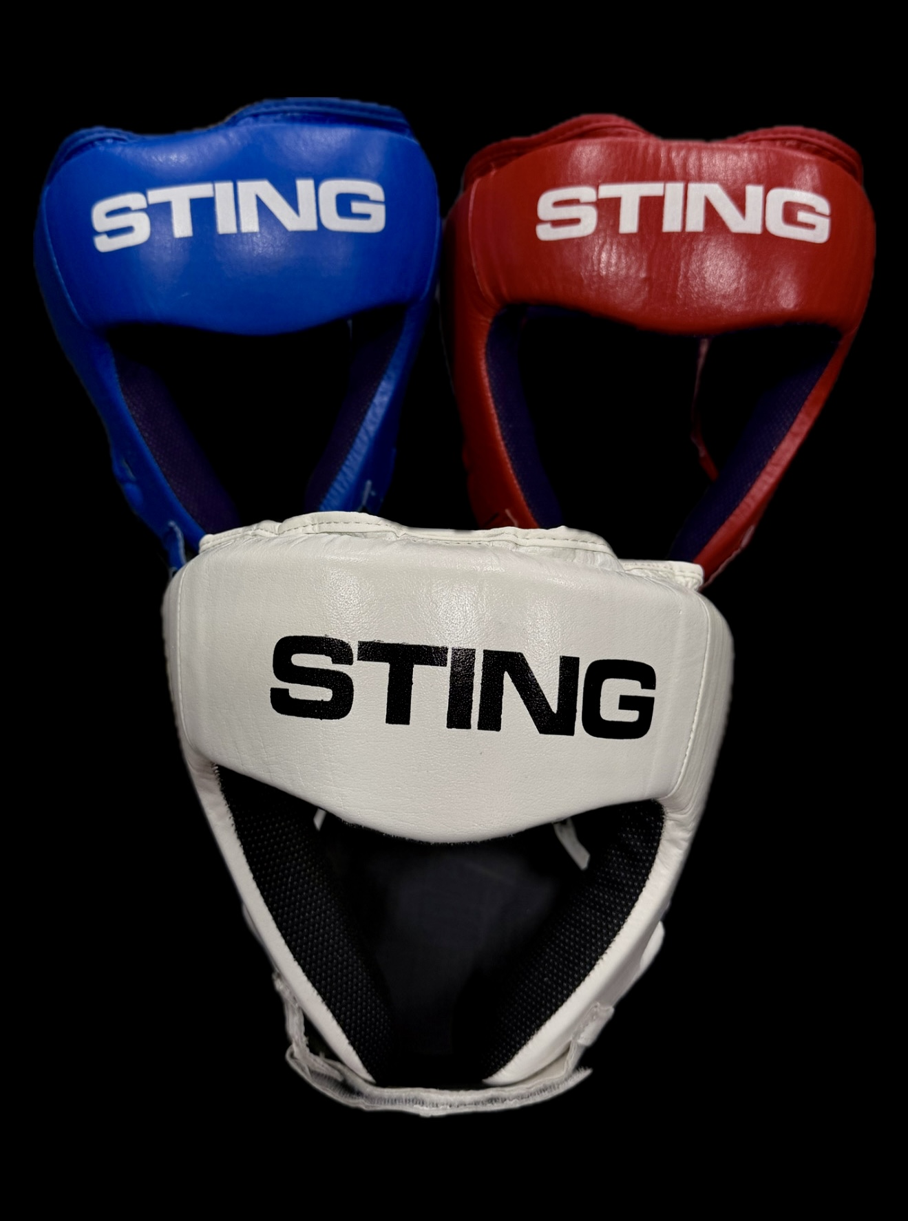 کلاه بوکس چرم sting