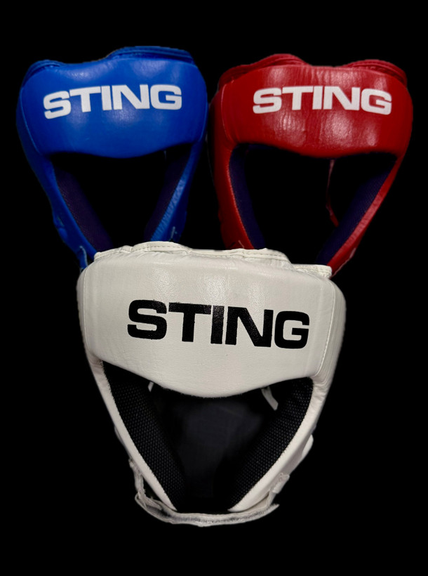 کلاه بوکس چرم sting