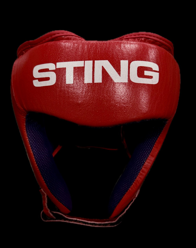 کلاه بوکس چرم sting