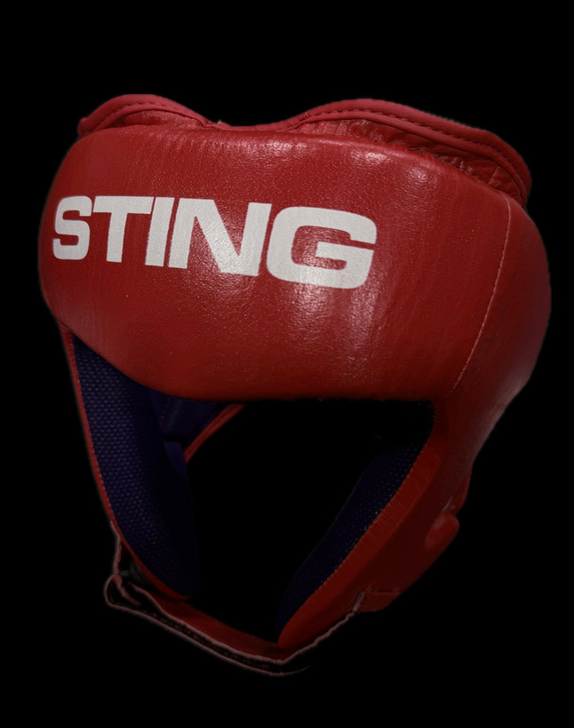 کلاه بوکس چرم sting